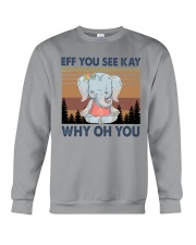 ELELPHANT EFF YOU Crewneck Sweatshirt thumbnail