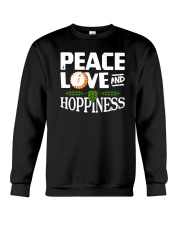 PEACE LOVE AND HOPPINESS Crewneck Sweatshirt thumbnail