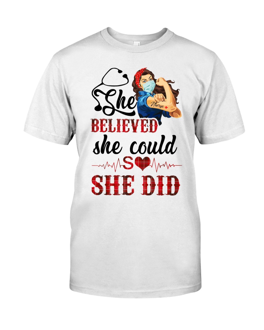 SHE DID T-SHIRT Classic T-Shirt