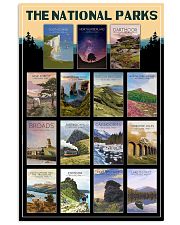 UK NATIONAL PARKS 16x24 Poster front