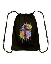 FAITH HOPE LOVE Drawstring Bag thumbnail