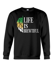 Life is brewtiful Crewneck Sweatshirt thumbnail
