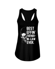 THE BEST FATHER-IN-LAW Ladies Flowy Tank tile