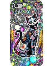 Cat skeleton Phone Case i-phone-7-case