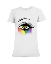 LOVE IS LOVE Premium Fit Ladies Tee tile