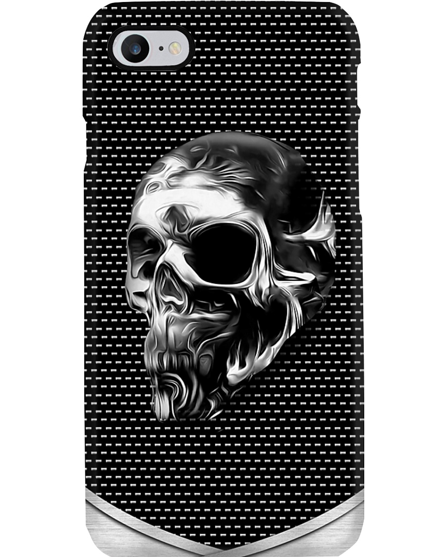 Chrome skull Phone Case