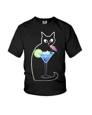 BLUE LAGOON COCKTAIL CAT Youth T-Shirt thumbnail