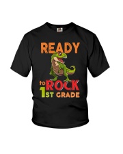 READY TO ROCK 1ST GRADE Youth T-Shirt front