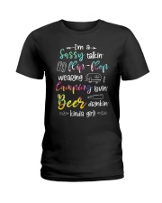 SASSY TALKIN KINDA GIRL Ladies T-Shirt tile