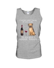 She Also Needs A Border Terrier Unisex Tank thumbnail