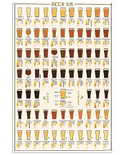 BEER 101 POSTER 16x24 Poster front