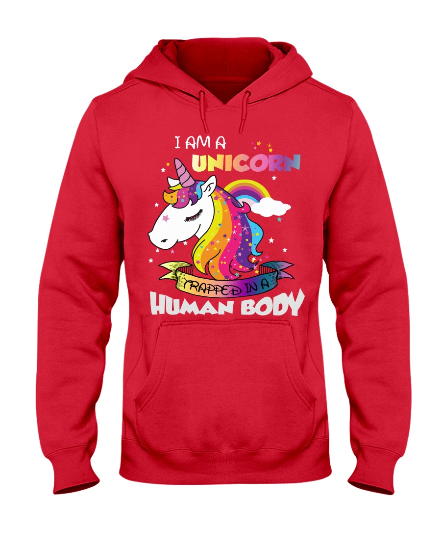 I Am A Unicorn Hooded Sweatshirt