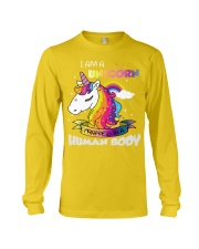 I Am A Unicorn Long Sleeve Tee front