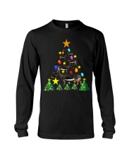 Merry Christmas with Donkeys Long Sleeve Tee thumbnail