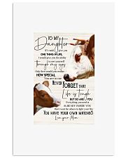 CANVAS - TO MY DAUGHTER 24x36 Poster front