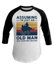 Assuming Baseball Tee tile