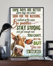Some day are better Cow 11x17 Poster lifestyle-poster-2
