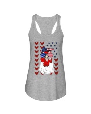 Flag--kute-chicken Ladies Flowy Tank tile