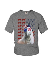 Flag--kute-horse Youth T-Shirt tile