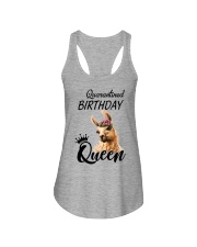 llama Ladies Flowy Tank tile