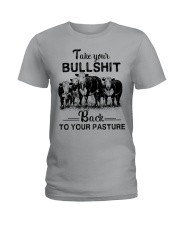 Take your bullshit Ladies T-Shirt tile