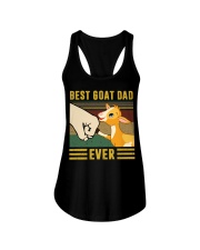 Best goat Dad Ladies Flowy Tank tile