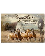 Poster horse 17x11 Poster front