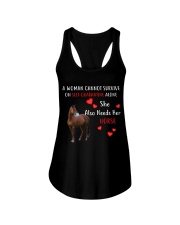 Horse Ladies Flowy Tank tile