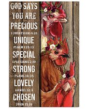 Poster chicken 11x17 Poster front