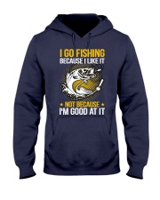 I GO FISHING Hooded Sweatshirt tile