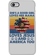She's a good girl Phone Case tile
