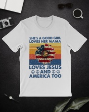 She's a good girl Classic T-Shirt lifestyle-mens-crewneck-front-16