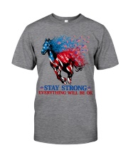 Stay strong Classic T-Shirt tile