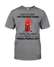 I suffer from-Chicken Classic T-Shirt front