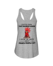 I suffer from-Chicken Ladies Flowy Tank tile