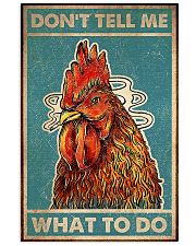 Farm Don't Tell Me What To Do Chicken-vh-04042008 11x17 Poster front