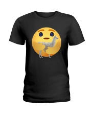 llama Ladies T-Shirt tile