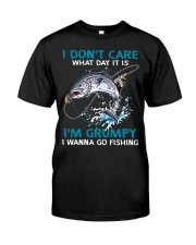 I don't care Classic T-Shirt front