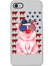 Flag- kute pig Phone Case tile