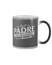 El Padre Mas Afortunado Color Changing Mug color-changing-right