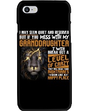 Funny Lion Gift Phone Case tile