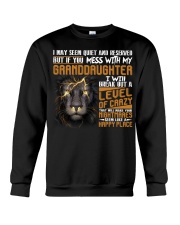 Funny Lion Gift Crewneck Sweatshirt tile