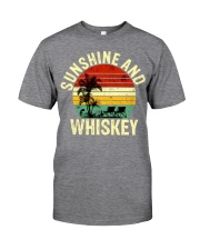 Vintage Sunshine And Whiskey Classic T-Shirt front
