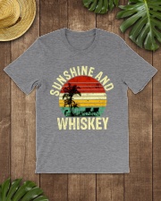 Vintage Sunshine And Whiskey Classic T-Shirt lifestyle-mens-crewneck-front-18
