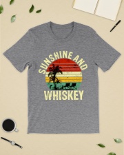 Vintage Sunshine And Whiskey Classic T-Shirt lifestyle-mens-crewneck-front-19