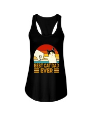 NTK002 Best Cat Dad Ever Classic T-Shirt Ladies Flowy Tank tile