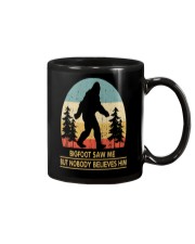 Black SHIRT Mug tile