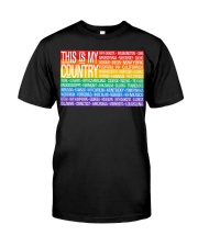 Of United States Classic T-Shirt front