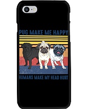 Pug Make Me Phone Case tile
