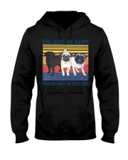 Pug Make Me Hooded Sweatshirt tile